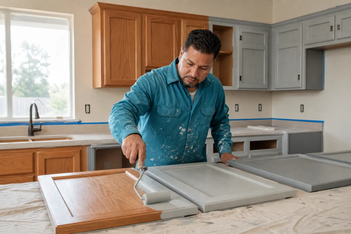 Kitchen Cabinet Painting Cost in Texas: 2026 Guide