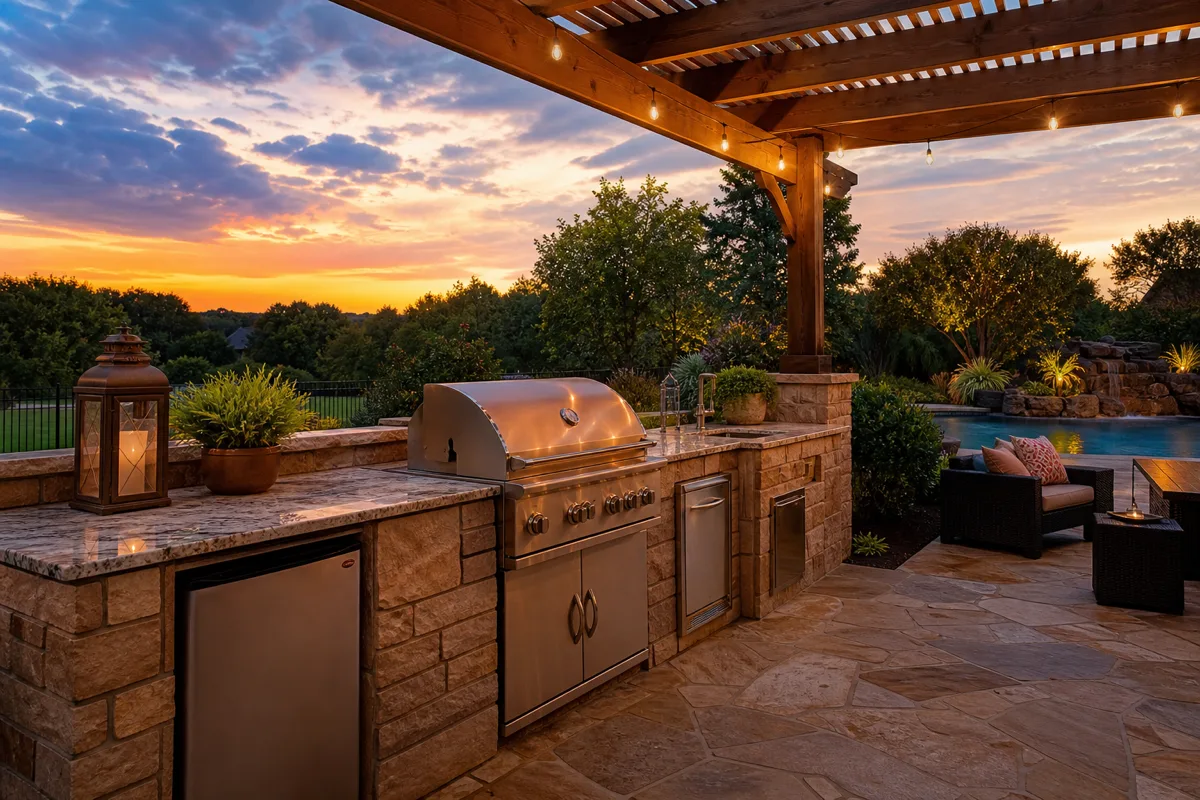 Outdoor Kitchen Cost in Texas: Full Breakdown